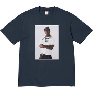 Supreme Tyler the Creator Photo Tee FW24 Navy Blue Large (Stickers Included)